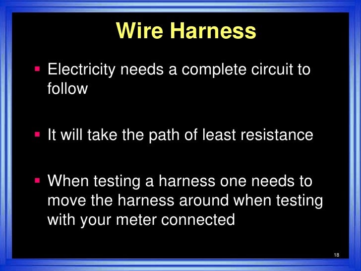 wire harness test simple wire harness test simple 18 728?cb=1286108280 wire harness test simple,Testing Of Wiring Harness